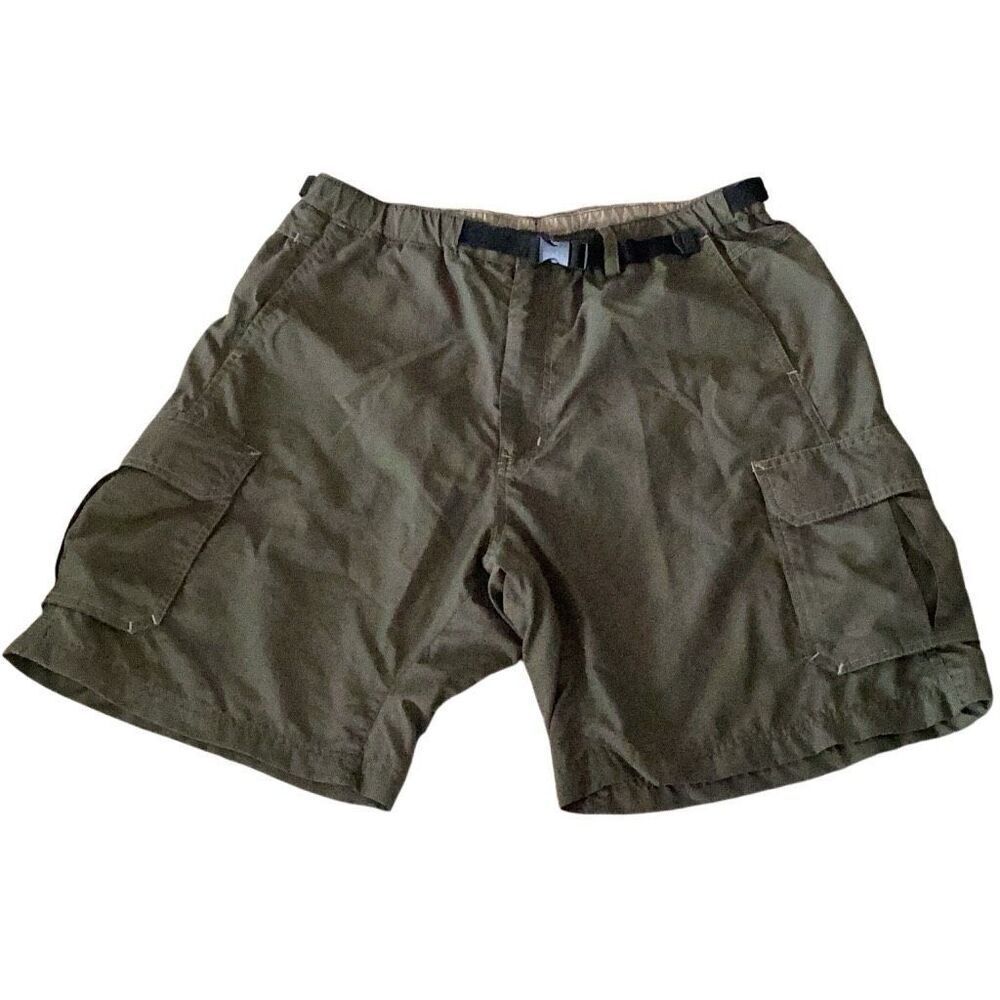 REI UPF 50 Cargo Belted Shorts Hiking Camping Men’s Large